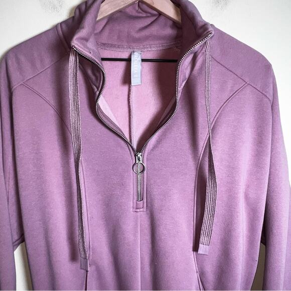 ATHLETA half zip drawstring oversized athleisure comfy tunic XS - Picture 3 of 5
